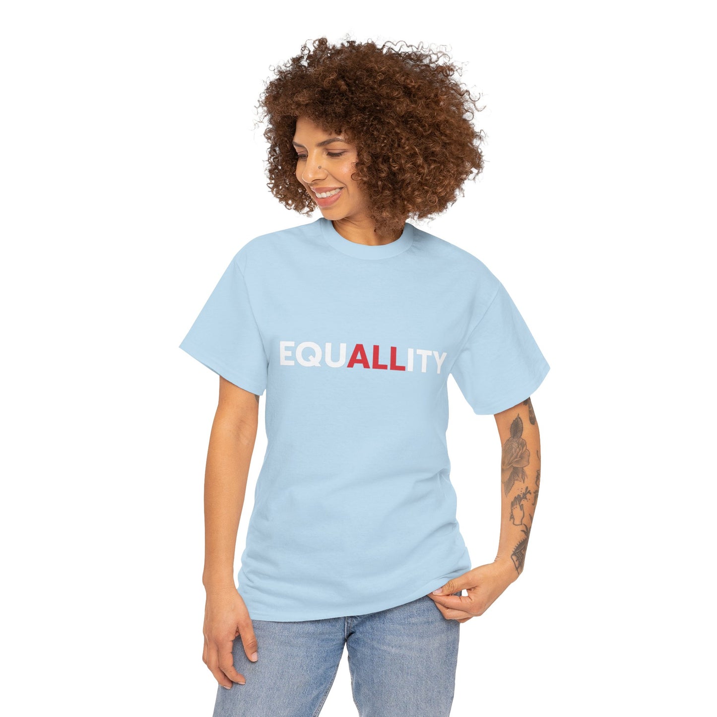 Equality Graphic Tee for Activists, Unisex Cotton Shirt, Statement T-Shirt, Gift for Social Justice Advocates, Casual Wear