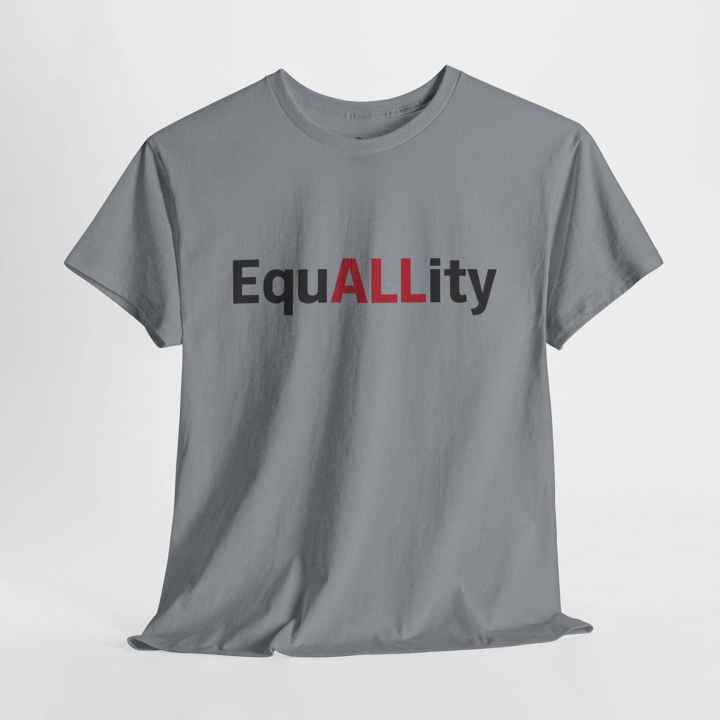 Equality Message Unisex Heavy Cotton Tee, Gender Equality Shirt, Empowerment Tee, Casual Wear, Inclusive Fashion