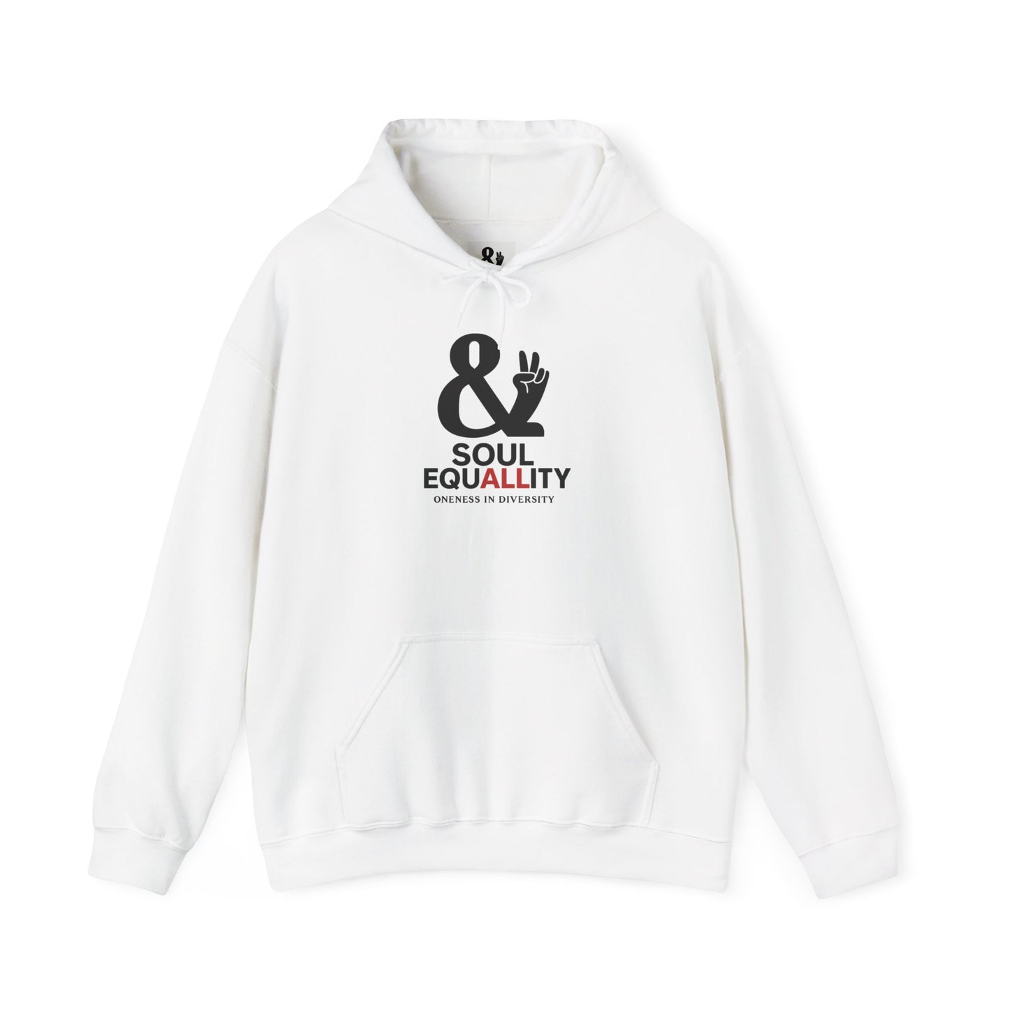 Soul Equality Hoodie, Unisex Sweatshirt for Activism, Perfect Gift for Thoughtful Friends, Stand for Equality, Comfortable Casual Wear