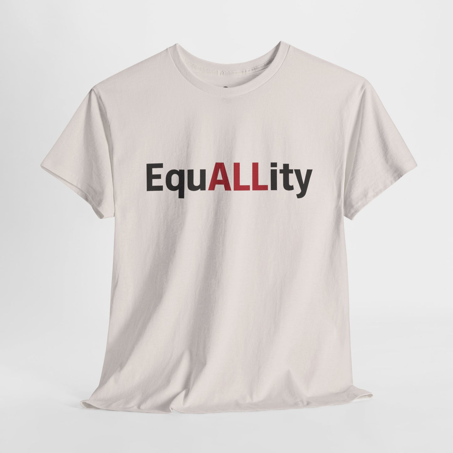 Equality Message Unisex Heavy Cotton Tee, Gender Equality Shirt, Empowerment Tee, Casual Wear, Inclusive Fashion