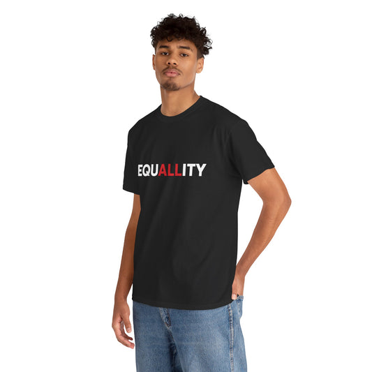 Equality Graphic Tee for Activists, Unisex Cotton Shirt, Statement T-Shirt, Gift for Social Justice Advocates, Casual Wear