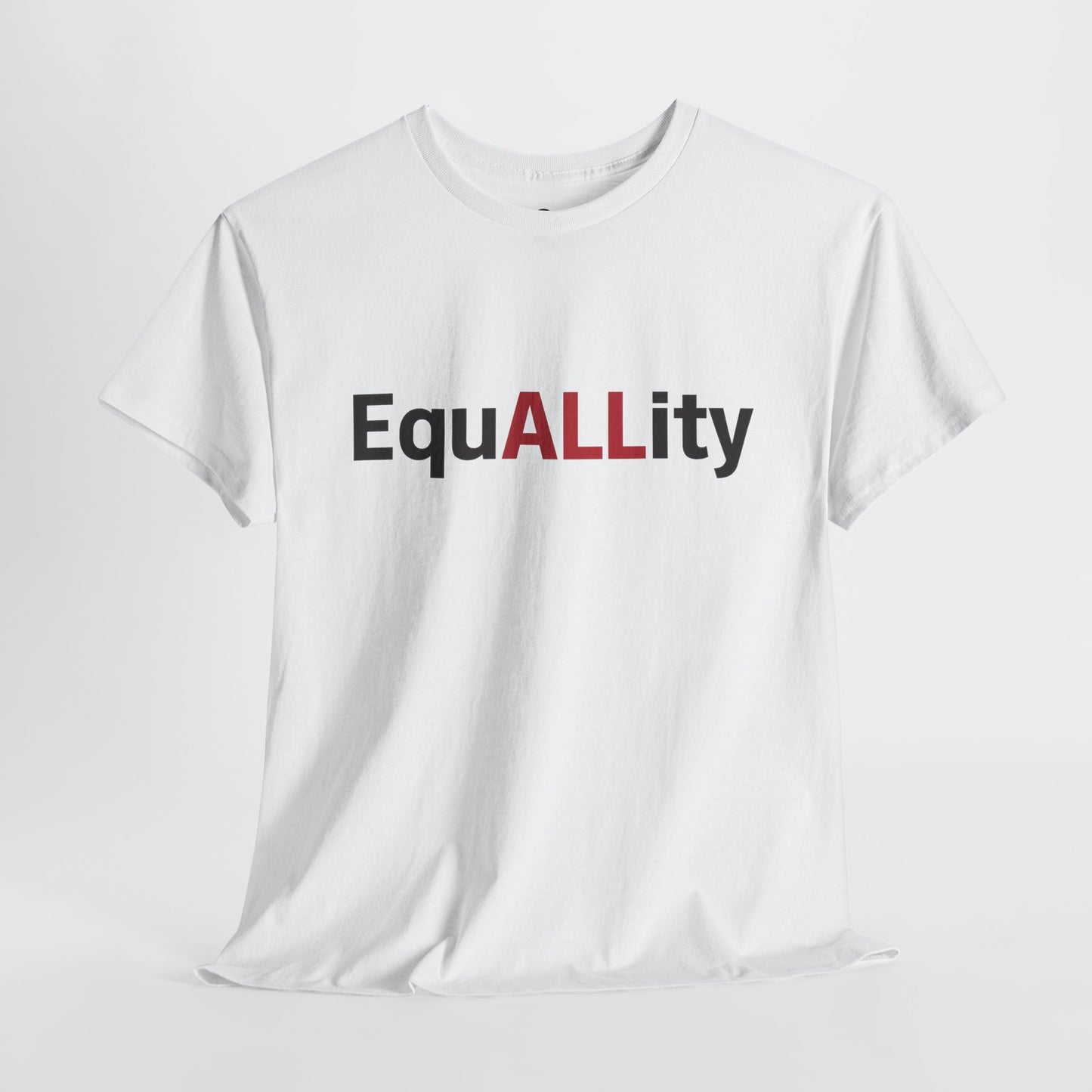 Equality Message Unisex Heavy Cotton Tee, Gender Equality Shirt, Empowerment Tee, Casual Wear, Inclusive Fashion