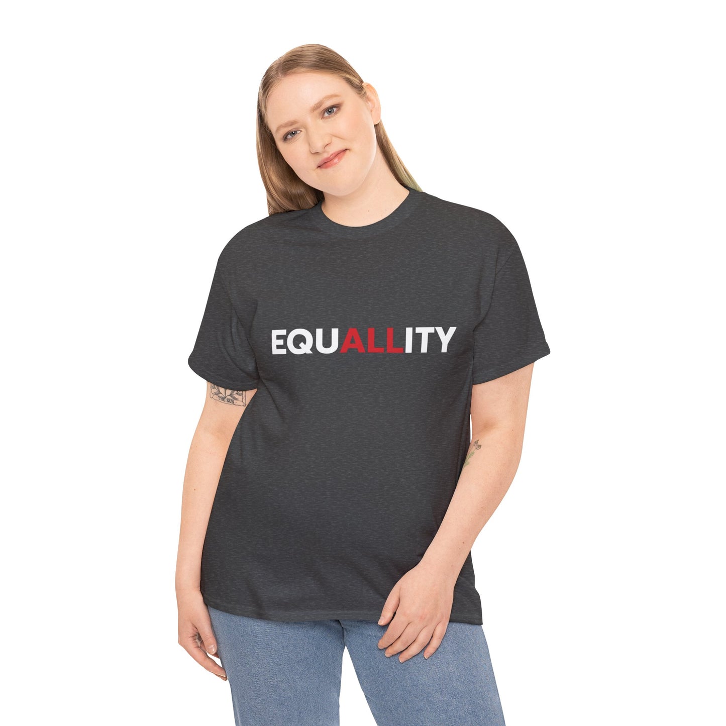 Equality Graphic Tee for Activists, Unisex Cotton Shirt, Statement T-Shirt, Gift for Social Justice Advocates, Casual Wear