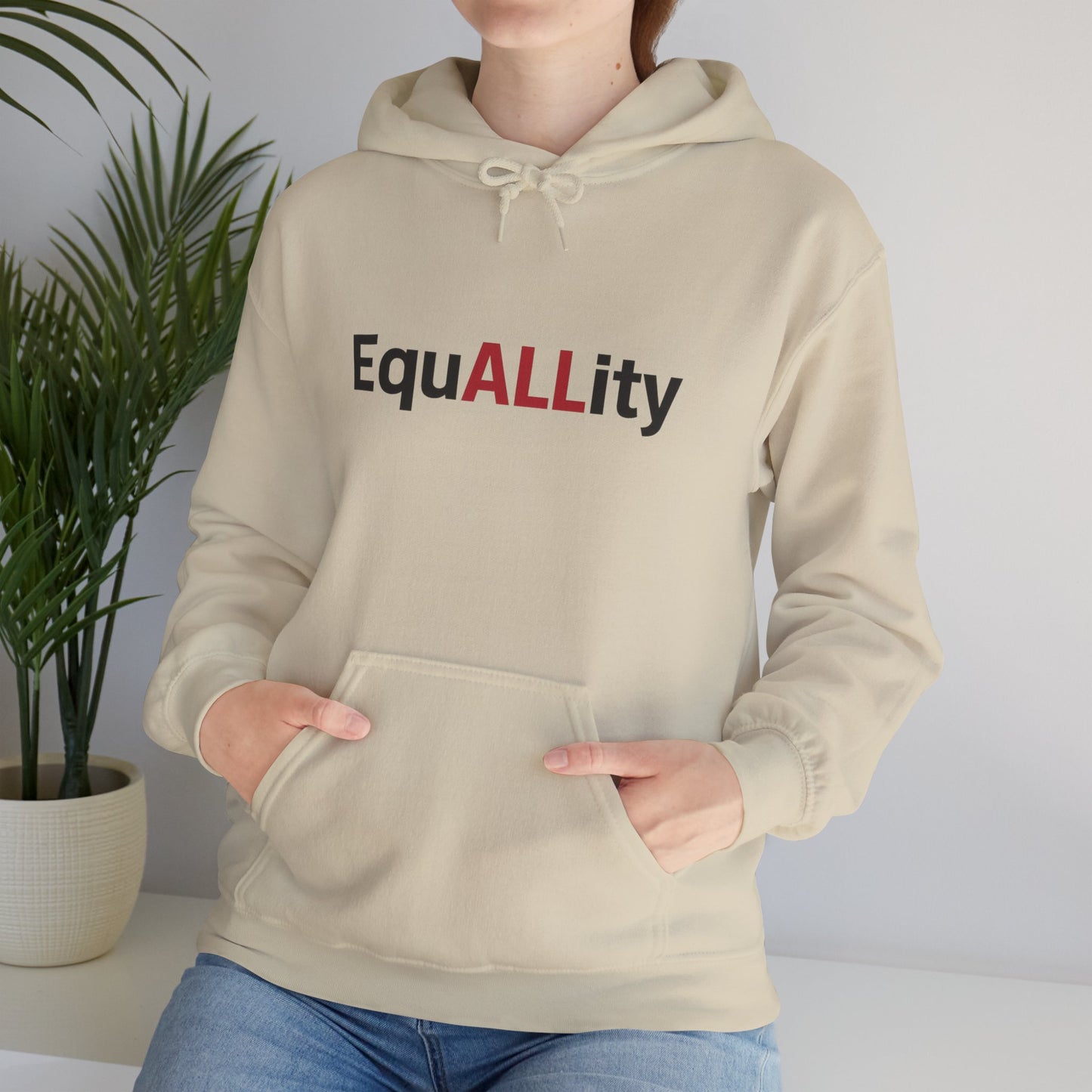 Equality Hoodie - Unisex Sweatshirt, Casual Wear, Gift for Equality Advocates, Perfect for Every Occasion, Comfortable Streetwear