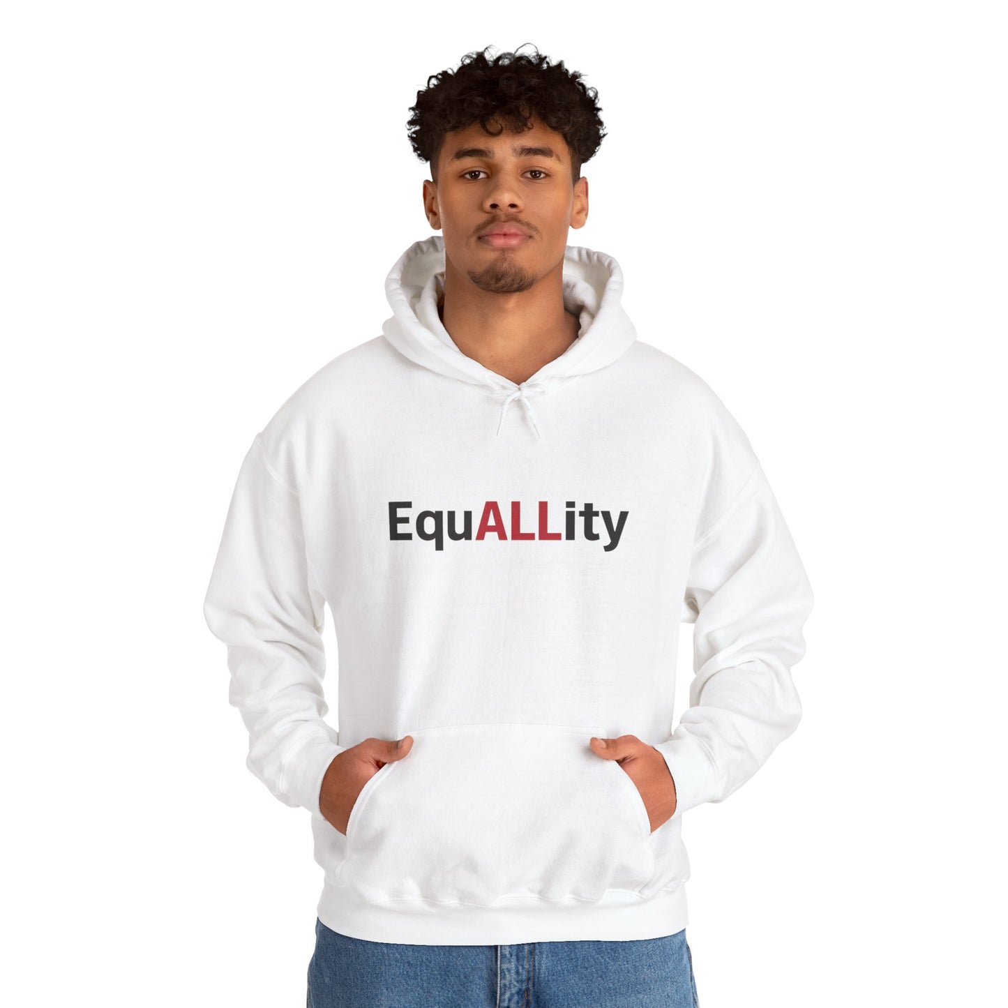 Equality Hoodie - Unisex Sweatshirt, Casual Wear, Gift for Equality Advocates, Perfect for Every Occasion, Comfortable Streetwear