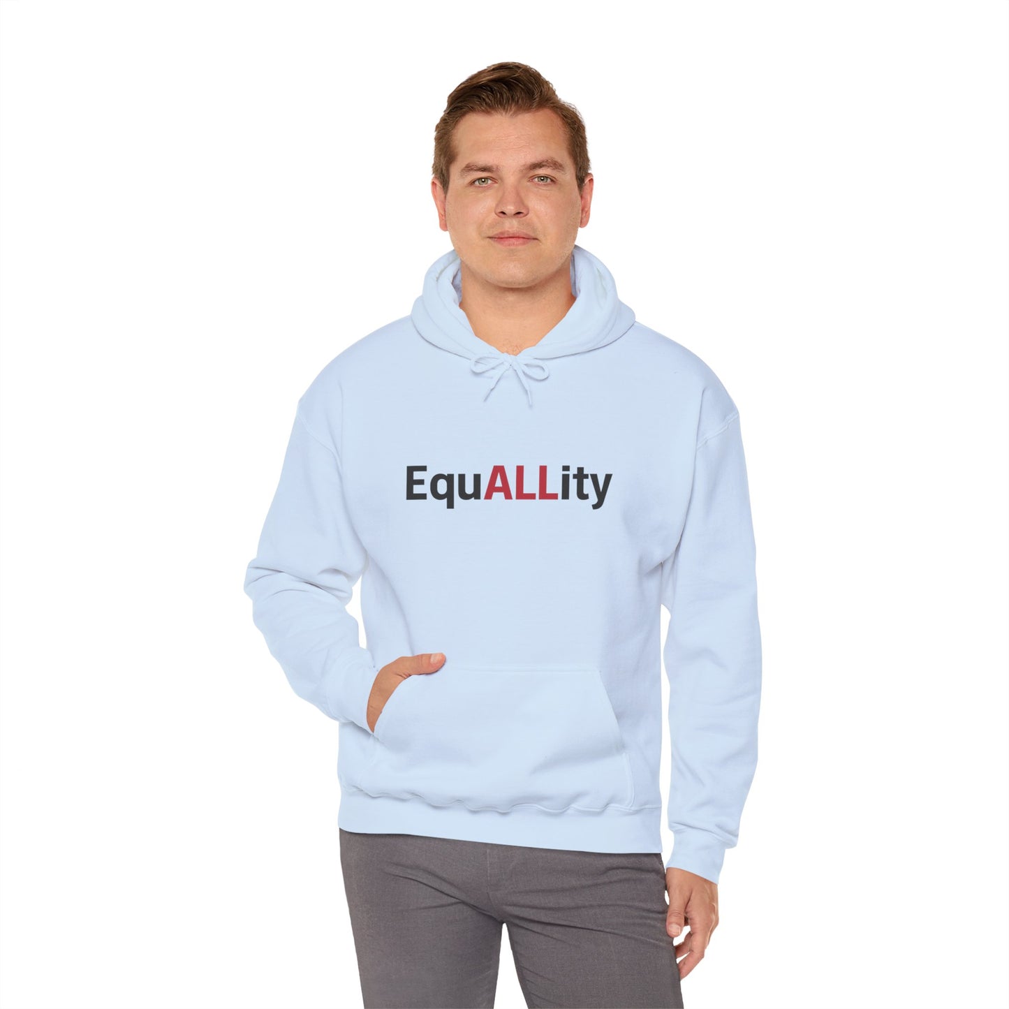 Equality Hoodie - Unisex Sweatshirt, Casual Wear, Gift for Equality Advocates, Perfect for Every Occasion, Comfortable Streetwear