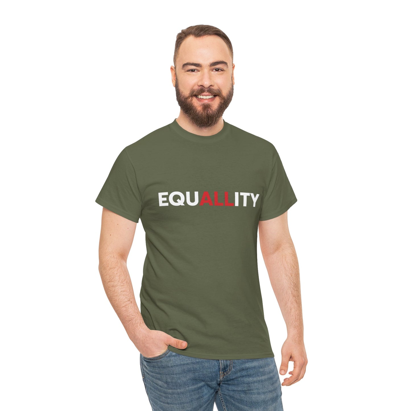Equality Graphic Tee for Activists, Unisex Cotton Shirt, Statement T-Shirt, Gift for Social Justice Advocates, Casual Wear