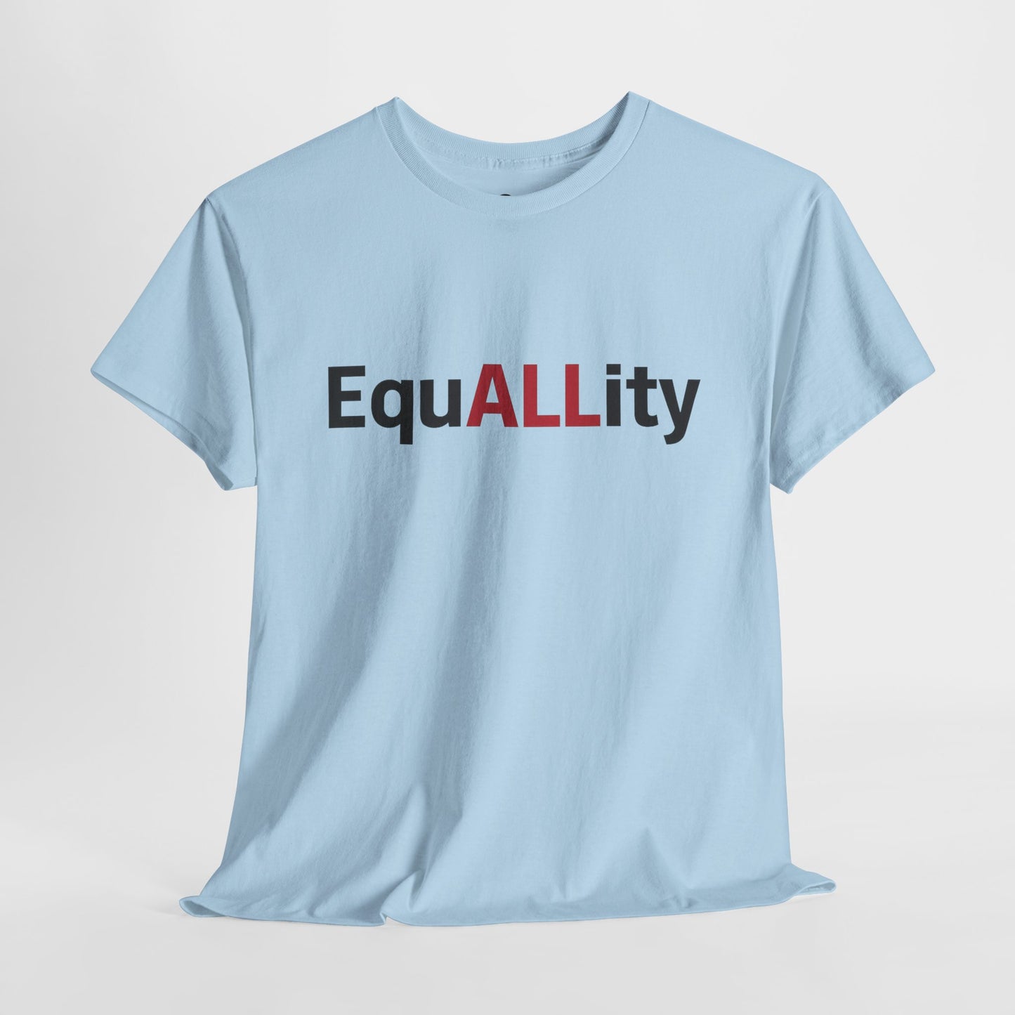 Equality Message Unisex Heavy Cotton Tee, Gender Equality Shirt, Empowerment Tee, Casual Wear, Inclusive Fashion